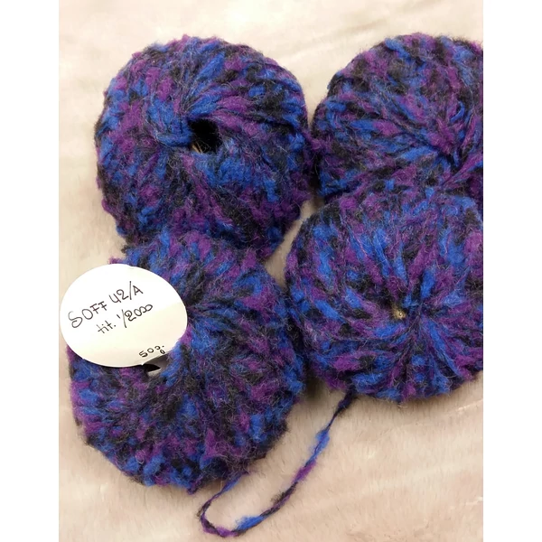 Lila-kék fonal (200gr)