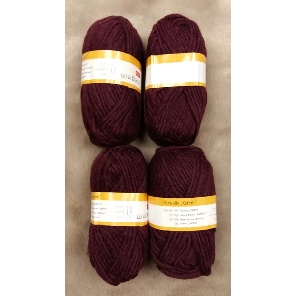 padlizsán gyapjúfilc (200gr)