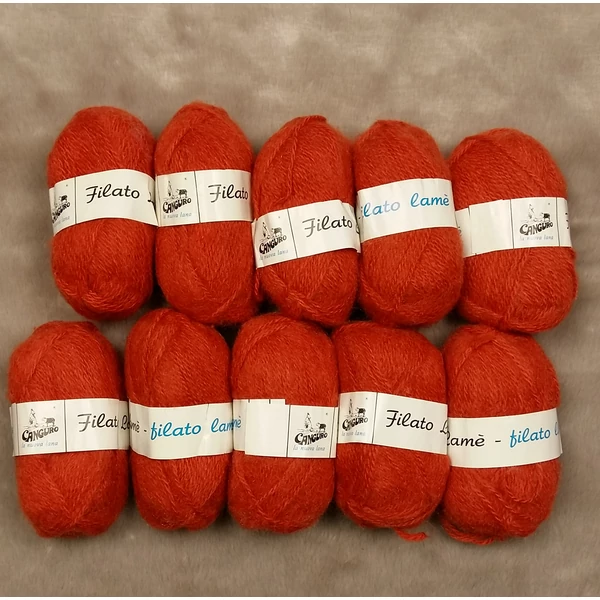 Filato lamé tégla fonal (400gr)