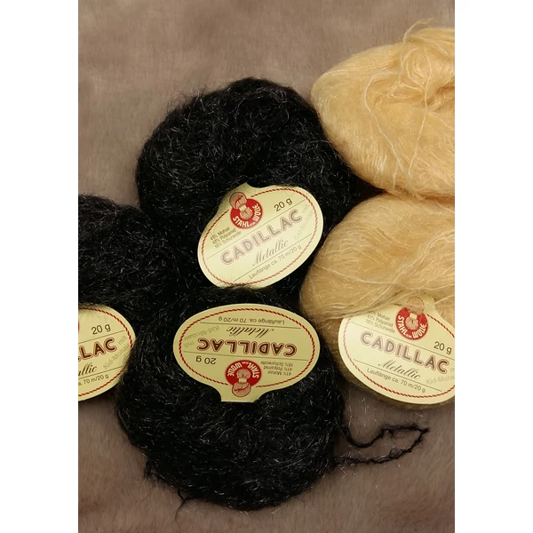 cadillac metallic mohair-gyapjú-polyamid fonal (90gr)
