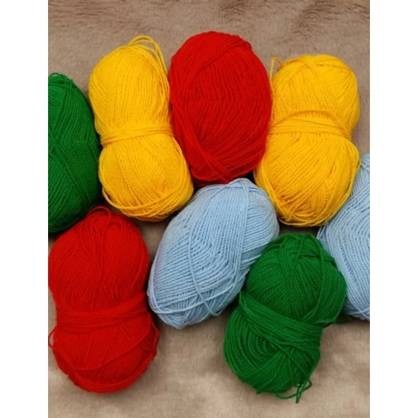 Színes akril fonal (375gr)