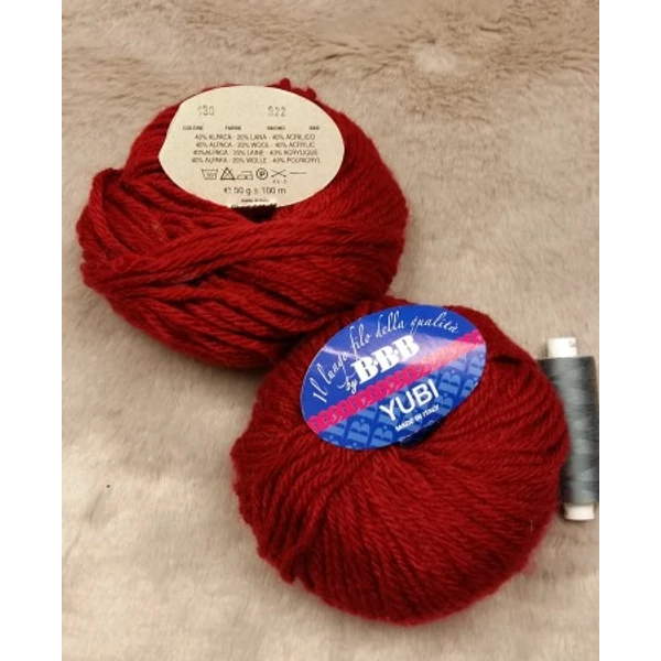 B.B.B Yubi alpaka-gaypjú-akril fonal (100gr)
