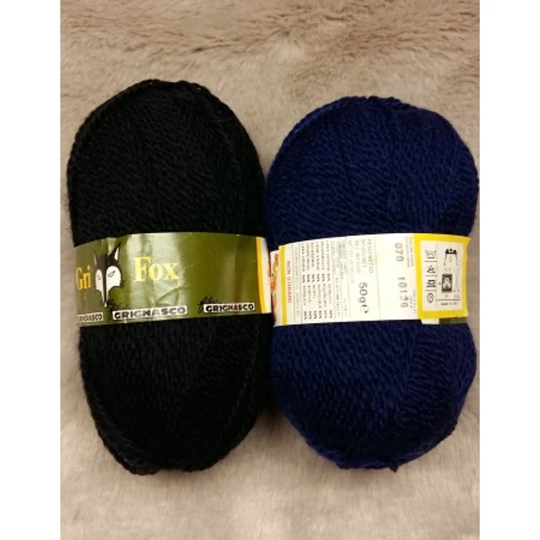 GriFox szűzgyapjú-akril fonal (100gr)