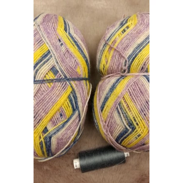 Sárga-lila zoknifonal (195gr)