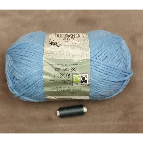 So Crafty Chunky Yarn Blue Storm akril fonal (400gr)