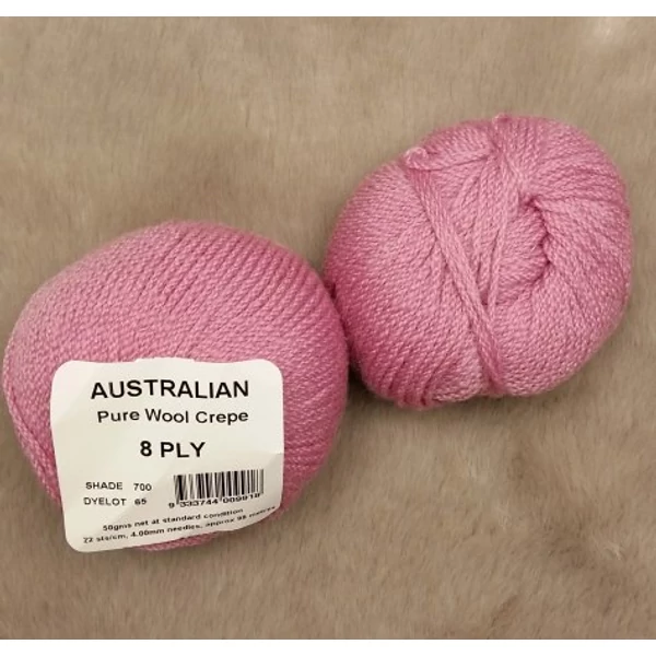 Australian Pure Wool Crepe gyapjú fonal (90gr)