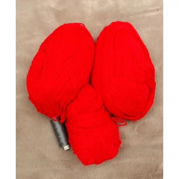 Piros akril fonal (260gr)