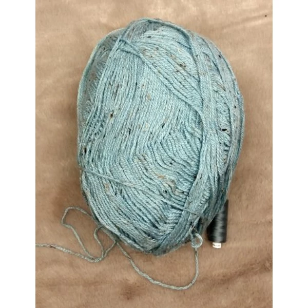 Kék tweed akril fonal (400gr)