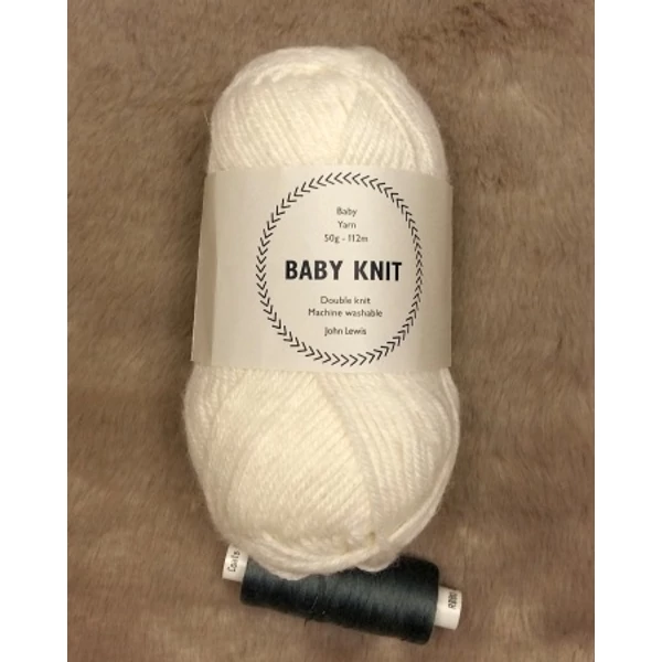 John Lewis Baby Knit gyapjú-nylon fonal (50gr)