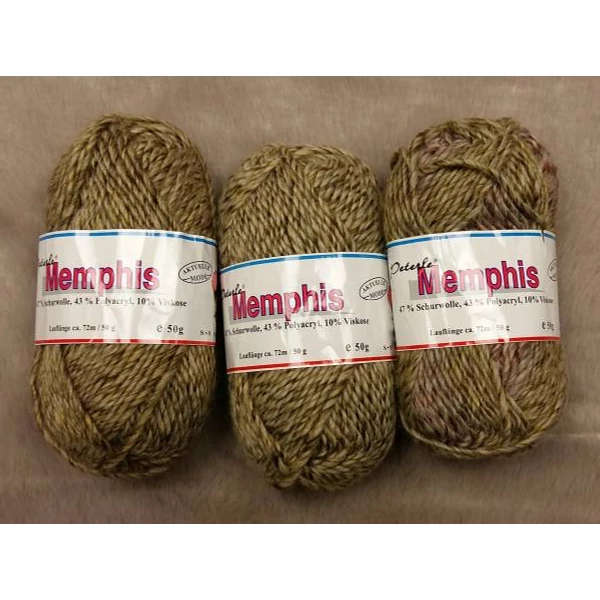 Peterle Memphis gyapjú-akril-viszkóz fonal (150gr)