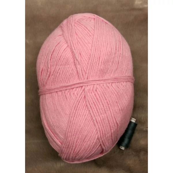 Rózsaszín akril fonal (410gr)