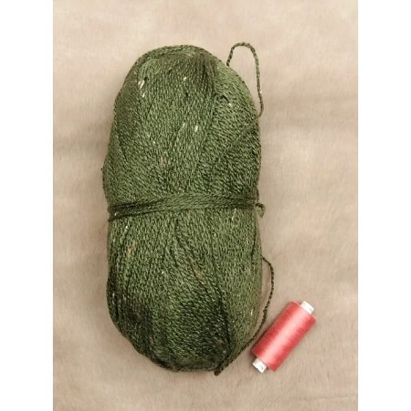 Zöld tweed akril fonal (250gr)