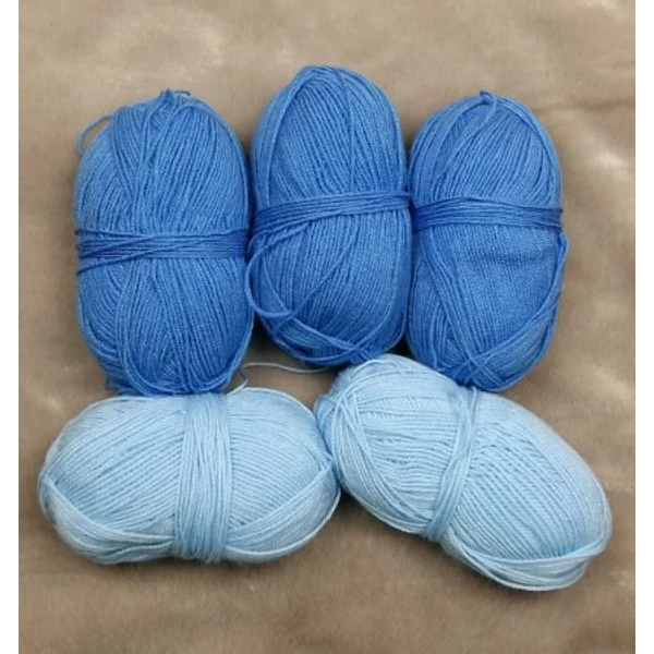 Kék akril fonal (500gr)