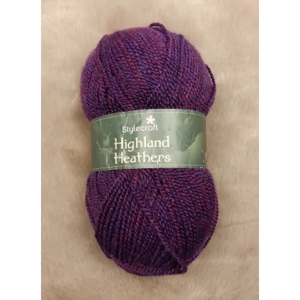 Stylecraft Highland heathers prémium akrilfonal (100gr)