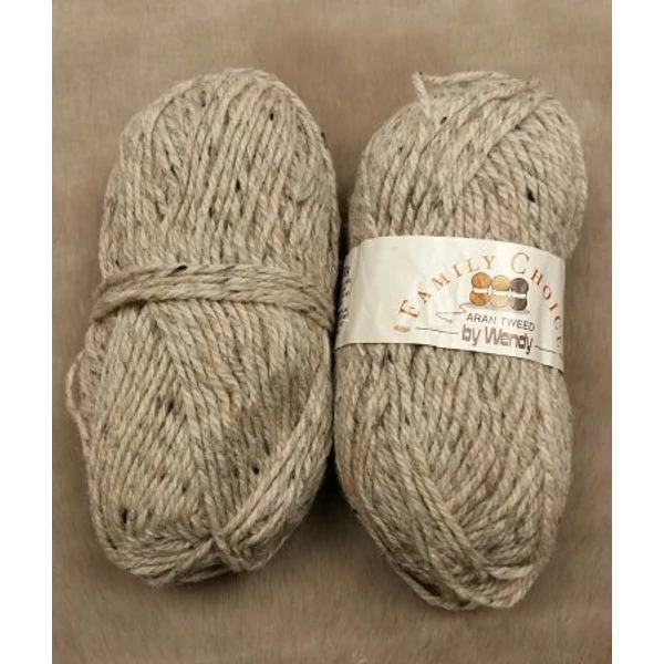 Family Choice Aran Tweed by Wendy gyapjú-akril fonal (100gr)