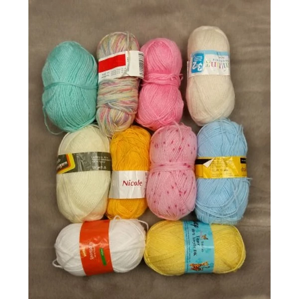 Vegyes fonalcsomag (490gr)