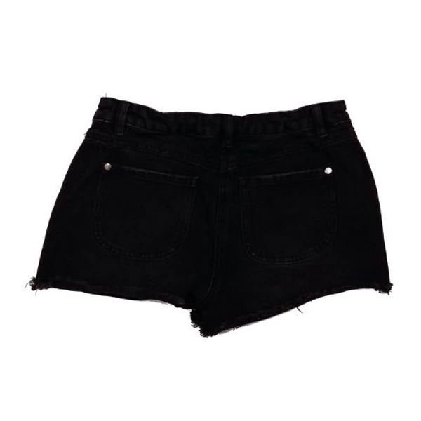 Fekete ananászos farmershort (152)