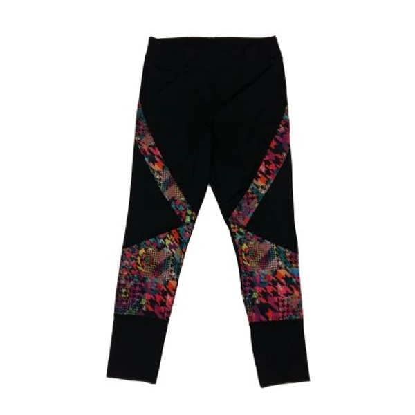Fekete mintás 3/4-es sportleg (XL)