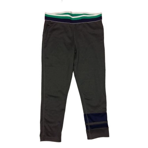 Szürke-zöld-kék gumis 3/4-es sportleg (40)