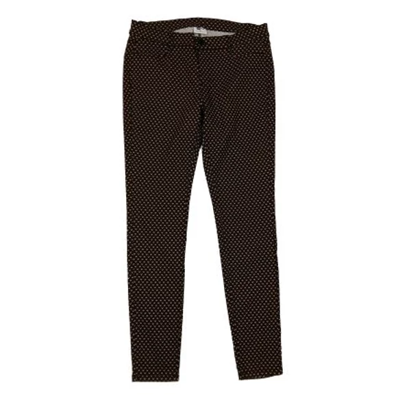 Barna mintás elasztikus nadrág (44)