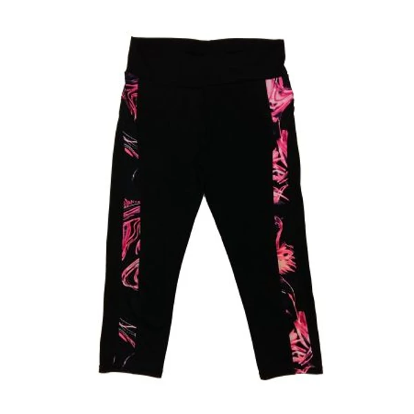 Fekete-pink mintás sportleg (L/XL)