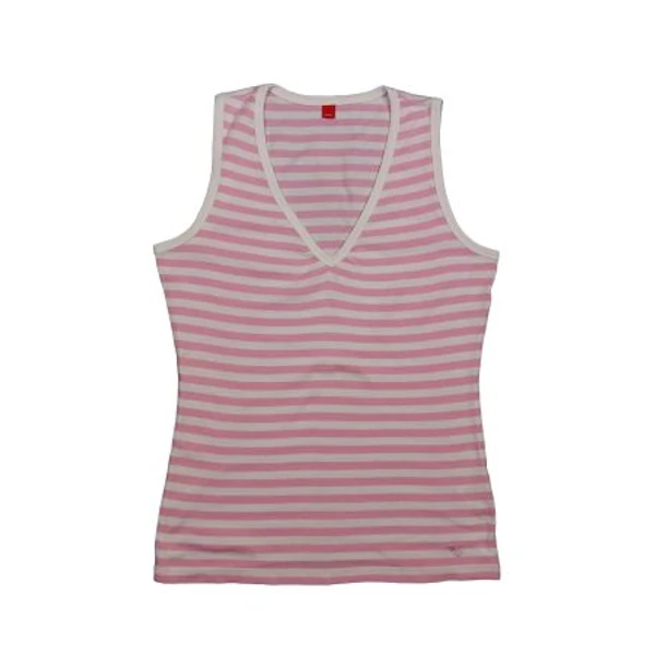 Pink csíkos top (M)