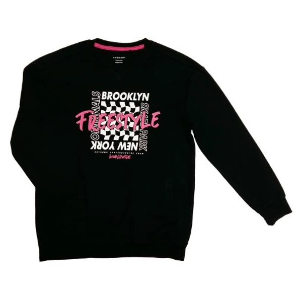 Fekete Brooklyn pulcsi (164)
