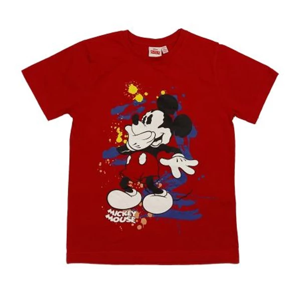 Piros Mickey póló (128)