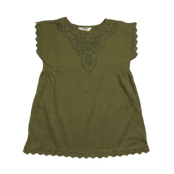 Zöld csipkés tunika (146)