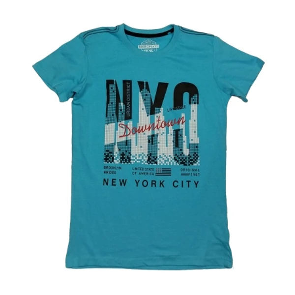 Kék NYC póló (164)