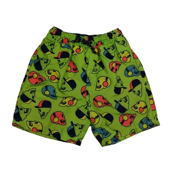 Zöld koponyás short (122)