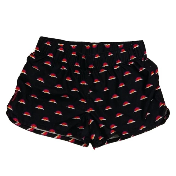 fekete mintás short (152)