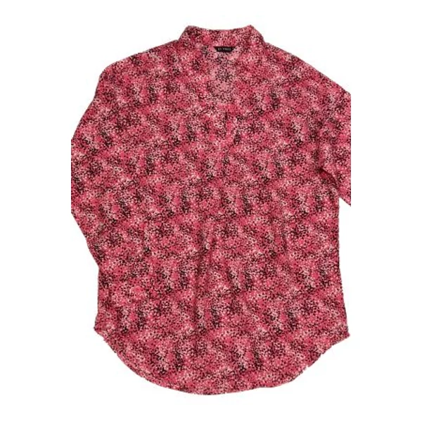 Pink-fekete-fehér blúz (38)