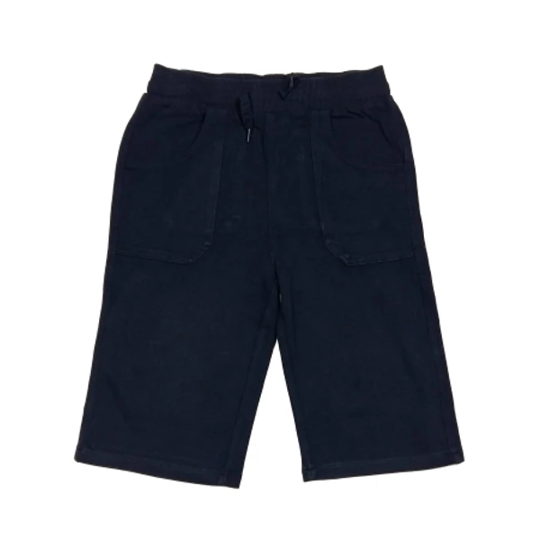 Sötétkék zsebes short (140)