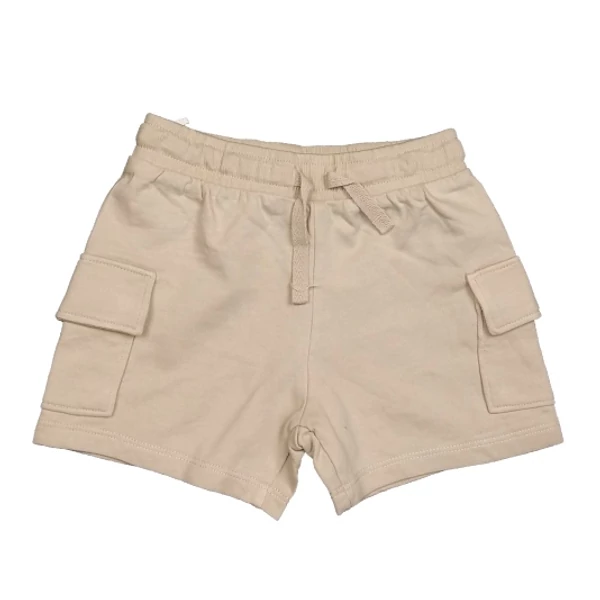 Bézs zsebes short (80)