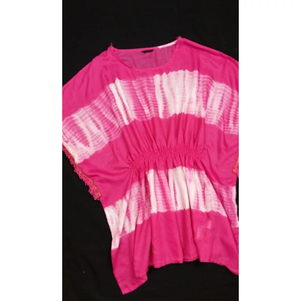 Pink batikolt tunika (S)