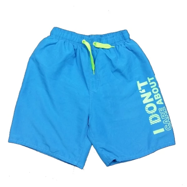 Kék zöld feliratos short (152)