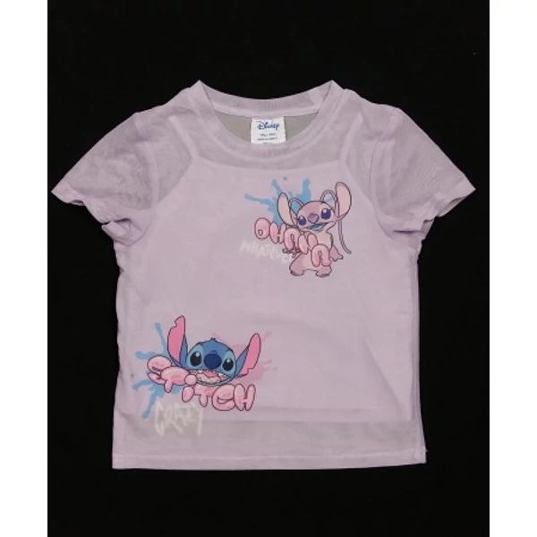 Stitch tüllös póló (128)