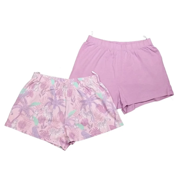 Lila zebrás short szett (158)