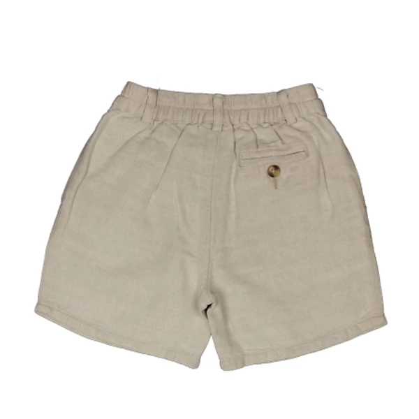 Bézs lenes short (98)