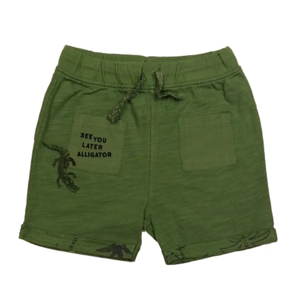 Zöld aligátoros short (98)