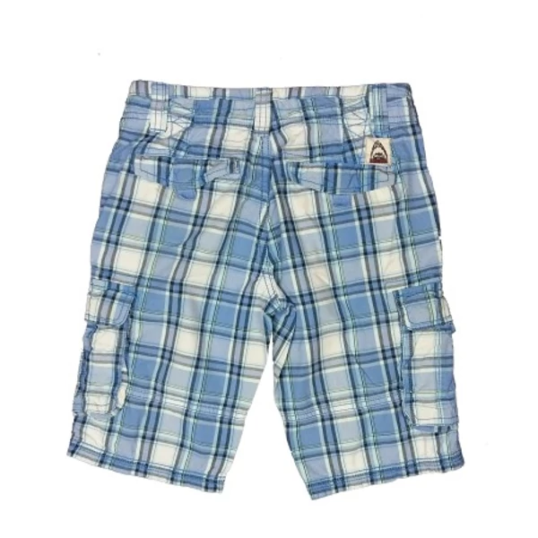 Kék kockás short (146)
