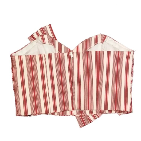 Miss Selfridge csíkos top (38)