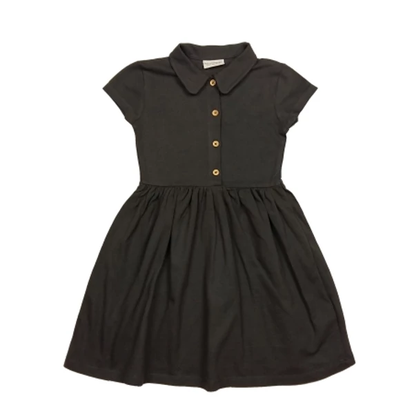 Szürke gombos ruha (116)