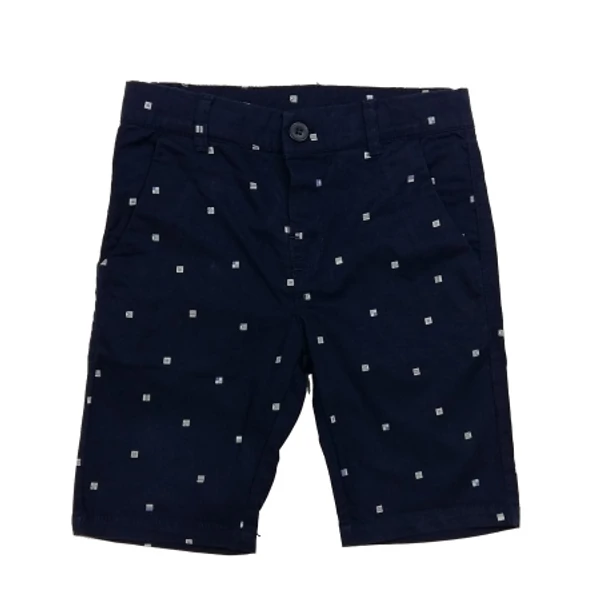 Sötétkék mintás short (104)