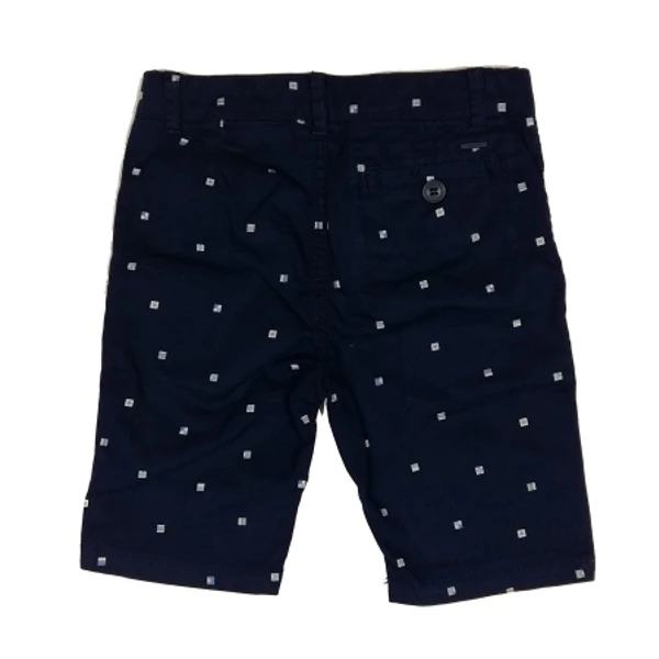 Sötétkék mintás short (104)