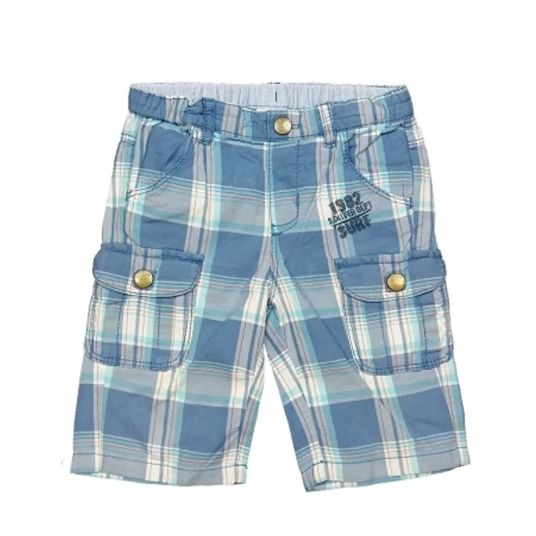 Kék kockás short (74)