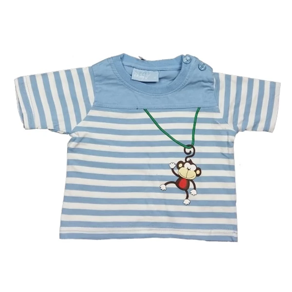 Majmos csíkos póló (74)