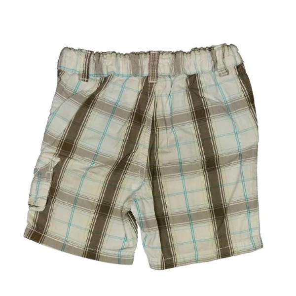 Barna kockás short (92)