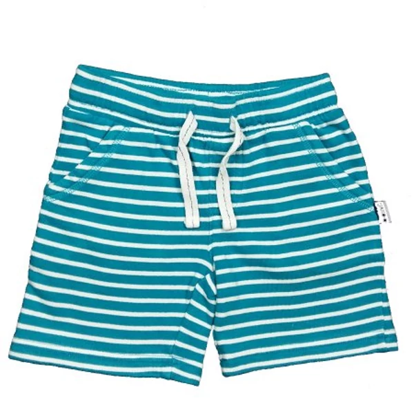 Türkiz csíkos short (110)